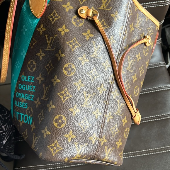 COLLECTION LOUIS VUITTON MM TURQUOISE WITH POUCH - Picture 12 of 16